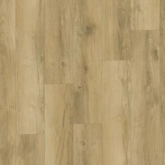 Fairborn Blonde Stair Treads — Made From NuCore Flooring - Salty Custom Vinyl. All