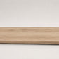 Custom round-nose stair tread made from DuraLux Performance Piedmont Bend flooring. Round profile. Full view.