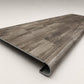 LifeProof Restored Wood Round-Nose Stair Tread. Angled View