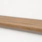 Custom square-nose stair tread made to match LifeProof Westminster Oak flooring. Square profile. Full view