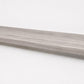 Custom square-nose stair tread made from Style Selections Charleston Oak flooring. Square profile. Full view.