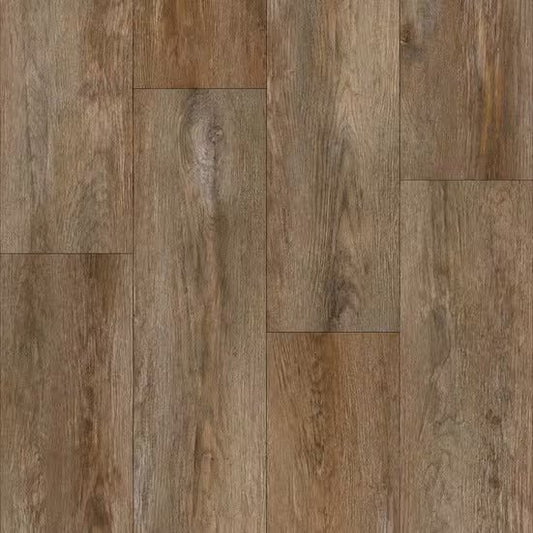 Alamo Oak Stair Treads — Made From DuraLux Performance Flooring - Salty Custom Vinyl