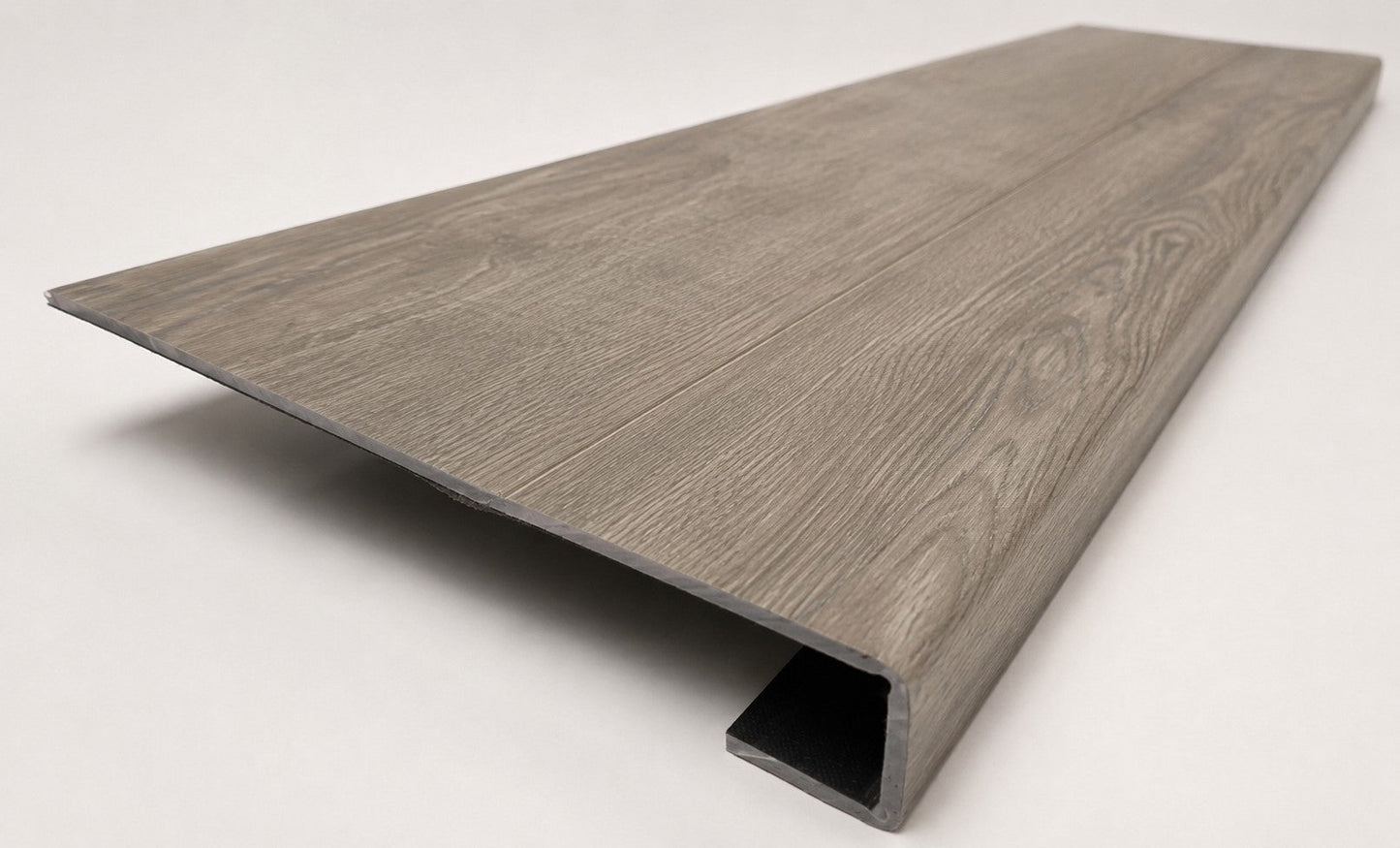 Ashen Oak Stair Treads — Made From Style Selections Flooring - Salty Custom Vinyl