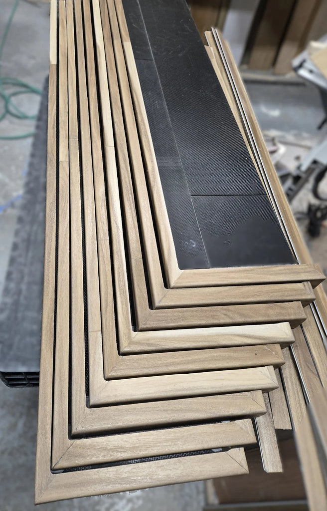 CALI Vinyl Windansea Low Tide Coastal Eucalyptus Open Stair Tread