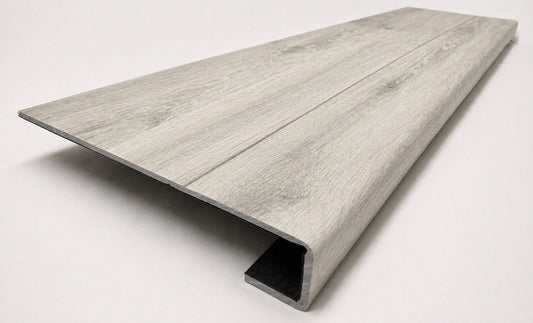 Chiffon Lace Stair Treads — Made From LifeProof Flooring - Salty Custom Vinyl