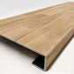 Dusk Cherry Stair Treads — Made From LifeProof Flooring - Salty Custom Vinyl