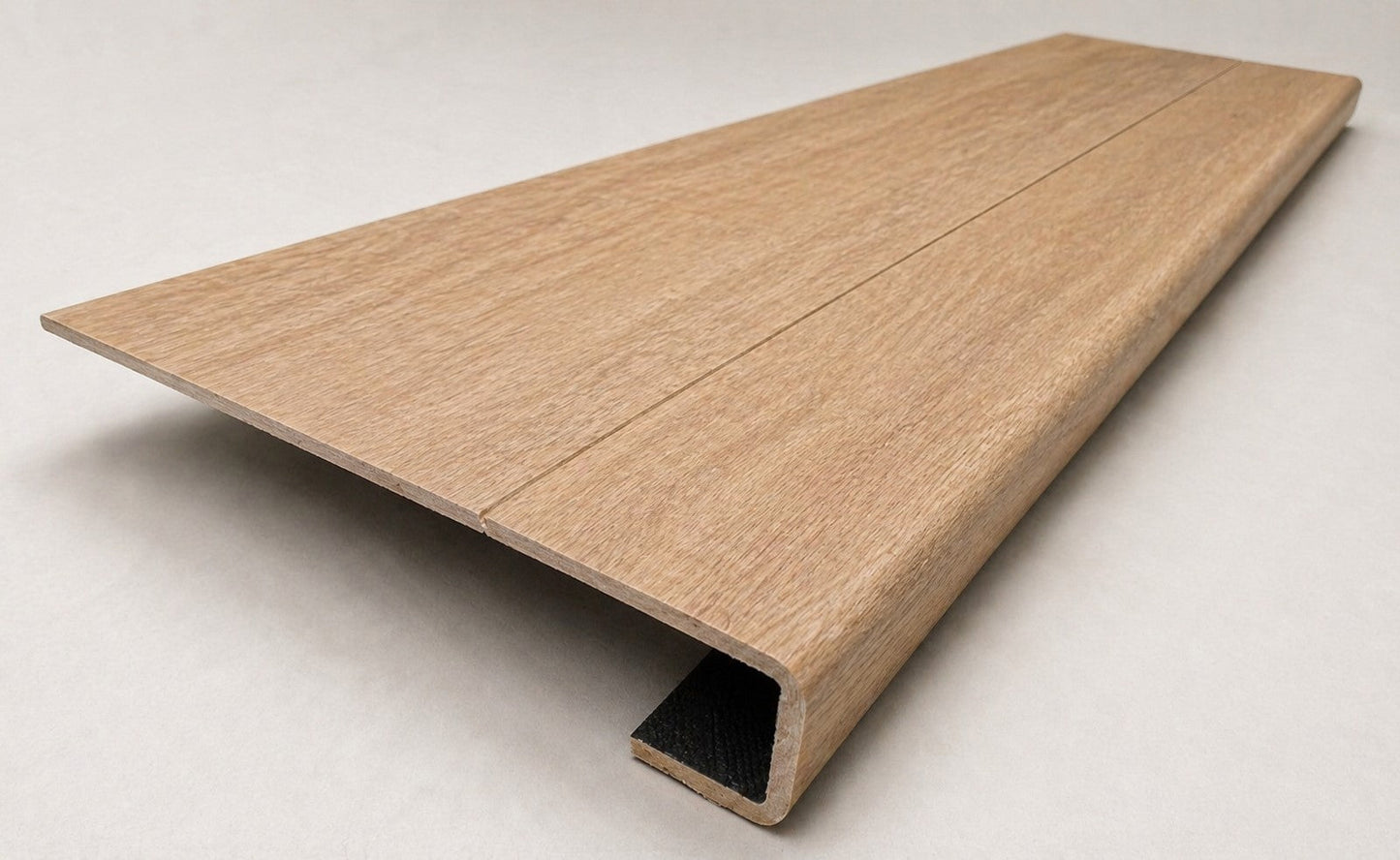 Fresh Oak Stair Treads — Made From LifeProof Flooring - Salty Custom Vinyl