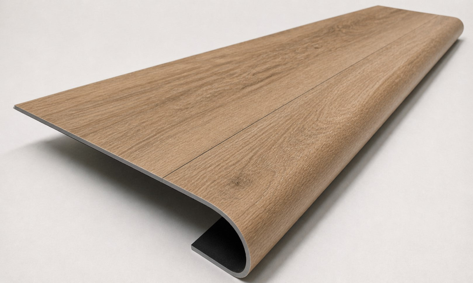 Glenridge Oak Stair Treads — Made From NuCore Flooring - Salty Custom Vinyl