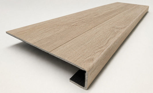 Nordic Oak Stair Treads — Made From NuCore Flooring - Salty Custom Vinyl