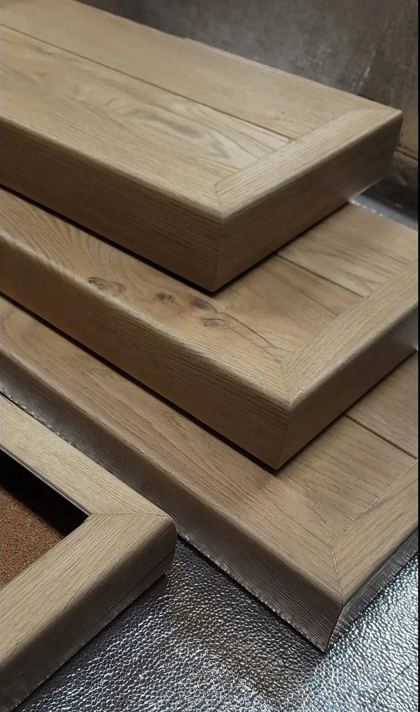 NuCore Fairborn Blonde Open Stair Tread