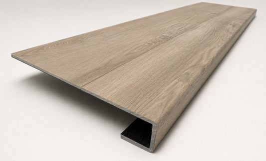Timber Saddle Stair Treads — Made From DuraLux Performance Flooring - Salty Custom Vinyl